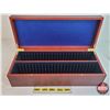 Image 1 : Wood Coin Storage Box for 50 of 2" x 3" Coin Slabs (SEE PICS!)