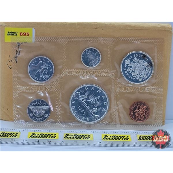 Canada Uncirculated Year Set 1965 (SEE PICS!)