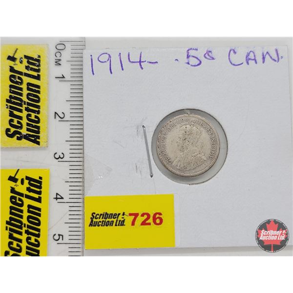 Canada Five Cent 1914 (SEE PICS!)