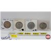 Image 1 : USA Half Dollars (4) 1936; 1941D; 1942; 1946S (SEE PICS!)