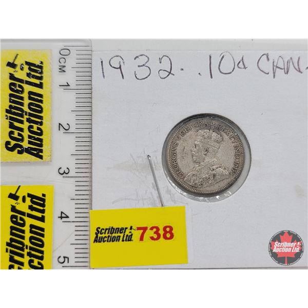 Canada Ten Cent 1932 (SEE PICS!)