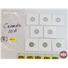 Image 1 : Canada Ten Cent (8): 1940; 1943; 1944; 1946; 1947; 1949; 1951; 1952 (SEE PICS!)