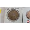 Image 2 : Great Britain (5): 1963 One Penny; 1965 Half Penny; 1966 Half Penny; 1967 One Penny; 1971 New Penny 