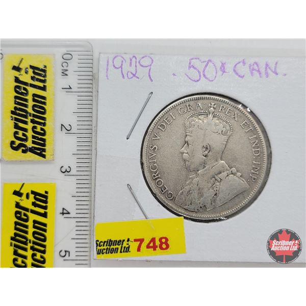 Canada Fifty Cent 1929 (SEE PICS!)
