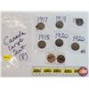 Image 1 : Canada Large Cent (8): 1916; 1917; 1917; 1918; 1919; 1919; 1920; 1920 (SEE PICS!)