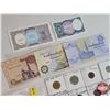 Image 4 : Foreign Coin / Currency Combo:  - Egypt Notes (Variety 5 Bills) - Coinage (10 Coins) (Variety Countr