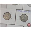 Image 6 : Canada Twenty Five Cent (17): 1950 - 1966 (SEE PICS!)
