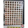 Image 18 : Canada One Cent Collection - Binder Lot (5 Sheets of 88 Coins per Sheet = 440 Coins) (Each Sheet Con