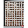 Image 21 : Canada One Cent Collection - Binder Lot (5 Sheets of 88 Coins per Sheet = 440 Coins) (Each Sheet Con