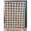 Image 2 : Canada One Cent Collection - Binder Lot (5 Sheets of 88 Coins per Sheet = 440 Coins) (Each Sheet Con