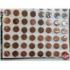 Image 8 : Canada One Cent Collection - Binder Lot (5 Sheets of 88 Coins per Sheet = 440 Coins) (Each Sheet Con