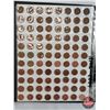 Image 9 : Canada One Cent Collection - Binder Lot (5 Sheets of 88 Coins per Sheet = 440 Coins) (Each Sheet Con