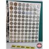 Image 10 : Canada Five Cent Collection - Binder Lot (5 Sheets of 88 Coins per Sheet = 440 Coins) (Each Sheet Co