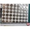Image 16 : Canada Five Cent Collection - Binder Lot (5 Sheets of 88 Coins per Sheet = 440 Coins) (Each Sheet Co