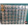 Image 19 : Canada Five Cent Collection - Binder Lot (5 Sheets of 88 Coins per Sheet = 440 Coins) (Each Sheet Co