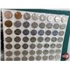 Image 3 : Canada Five Cent Collection - Binder Lot (5 Sheets of 88 Coins per Sheet = 440 Coins) (Each Sheet Co