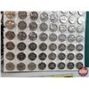 Image 4 : Canada Five Cent Collection - Binder Lot (5 Sheets of 88 Coins per Sheet = 440 Coins) (Each Sheet Co