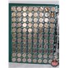 Image 5 : Canada Five Cent Collection - Binder Lot (5 Sheets of 88 Coins per Sheet = 440 Coins) (Each Sheet Co