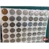 Image 7 : Canada Five Cent Collection - Binder Lot (5 Sheets of 88 Coins per Sheet = 440 Coins) (Each Sheet Co