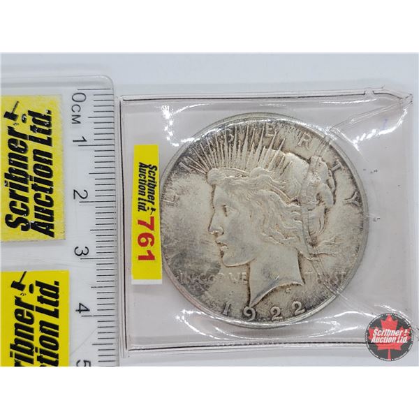 USA Peace Dollar 1922 (SEE PICS!)
