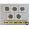 Image 2 : Canada Two Dollars "Toonies" (5): 2000; 2000; 2006; 2015; 2017 (SEE PICS!)