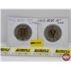 Image 1 : Canada Two Dollars "Toonies" (2): 2020 Victory Non-Color; 2020 Victory Color (SEE PICS!)