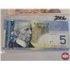 Image 4 : Canada Bills (3):  - $1 Bill : 1973 Crow/Bouey #ECH8470846 - $2 Bill : 1986 Thiessen/Crow #CBE649665
