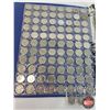 Image 3 : Canada Five Cent Collection - Binder Lot (5 Sheets of 91 Coins per Sheet = 455 Coins) (Each Sheet Co