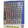 Image 12 : Canada One Cent Collection - Binder Lot (6 Sheets of 88 Coins per Sheet = 528 Coins) (Each Sheet Con