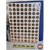 Image 2 : Canada One Cent Collection - Binder Lot (6 Sheets of 88 Coins per Sheet = 528 Coins) (Each Sheet Con