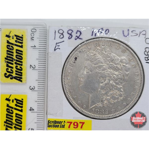 USA Morgan Dollar 1882O (SEE PICS!)