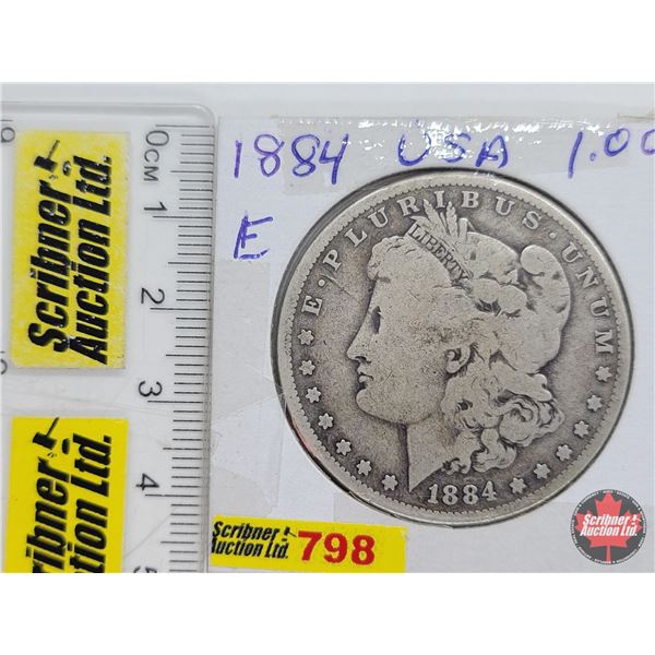 USA Morgan Dollar 1884 (SEE PICS!)