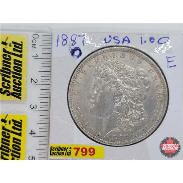 USA Morgan Dollar 1887O (SEE PICS!)