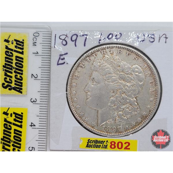 USA Morgan Dollar 1897 (SEE PICS!)