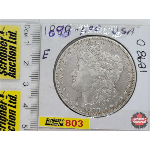 USA Morgan Dollar 1898O (SEE PICS!)