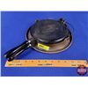 Image 1 : Antique Taylor Forbes Cast Iron Waffle Maker 9-3/4" Dia Total) (SEE PICS!)