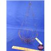 Image 2 : Hanging Egg Basket (17-1/2"H x 8-1/2"Dia) (SEE PICS!)