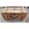 Image 1 : Large Wooden Storage Chest (22-1/2"H x 44"W x 20-1/2"D) (SEE PICS!)