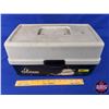 Image 9 : Tackle Box with Contents (Lures; Reels; Line Weights; etc!) (Box Measures: 8"H x 15"W x 8"D) (SEE PI
