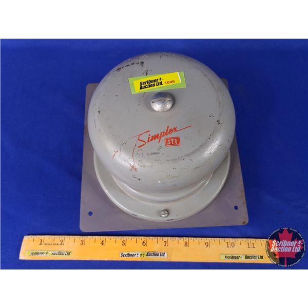 Simplex STR Alarm Bell (5"H x 7-1/2'W x 7-1/2"D) (SEE PICS!)