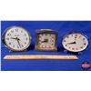 Image 1 : Vintage Alarm Clock Trio (Big Ben; Westclox & Polaris) (SEE PICS!)