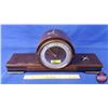 Image 2 : Art Deco Mantle Clock w/Key (8-1/2"H x 21-1/2"W x 5"D) (SEE PICS!)