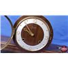 Image 3 : Art Deco Mantle Clock w/Key (8-1/2"H x 21-1/2"W x 5"D) (SEE PICS!)
