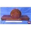 Image 4 : Art Deco Mantle Clock w/Key (8-1/2"H x 21-1/2"W x 5"D) (SEE PICS!)