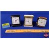 Image 1 : Vintage Alarm Clock Trio (Cosmo; Equity; Rensie) (SEE PICS!)