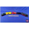 Image 1 : Wooden Toy Train (5 Pieces) (Engine Measures: 3"H x 9"W x 1-1/2"D) (SEE PICS!)