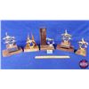 Image 1 : Variety Rodeo/Horseman Trophies (Tallest Measures: 9"H x 6"W x 4-1/2"D) (SEE PICS!)