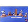 Image 4 : Variety Rodeo/Horseman Trophies (Tallest Measures: 9"H x 6"W x 4-1/2"D) (SEE PICS!)