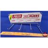 Image 5 : Store Display Rack "FULLER DROP FORGED PLIERS" (5"H x 10-3/4"W) (SEE PICS!)