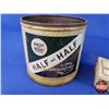 Image 4 : Tobacco /Cig Tins (2): Half and Half Tobacco Tin (4-3/4"H x 5"Dia) & Turret Cigarette's Tin (SEE PIC